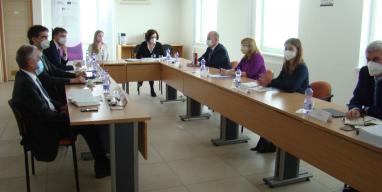 Prijatie zástupcov Francúzskeho veľvyslanectva v Justičnej akadémii Slovenskej republiky v Pezinku